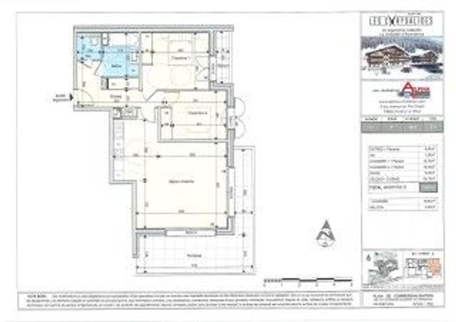 Appartement T3 à vendre - 3 pièces - 72.05 m2 - LA CHAPELLE D ABONDANCE - 74 - RHONE-ALPES - Century 21 La Chapelle Immo