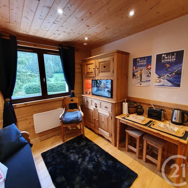 Appartement F1 à vendre - 1 pièce - 15.4 m2 - CHATEL - 74 - RHONE-ALPES - Century 21 La Chapelle Immo